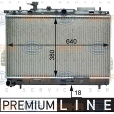 Ψυγείο Νερού HYUNDAI MATRIX 2001 - 2006 ( FC ) 057206300