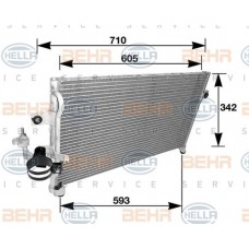 Ψυγείο A/C (Εξωτερικό) HYUNDAI LANTRA 1995 - 1998 ( J2 ) 057406400