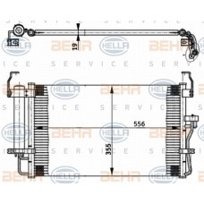 Ψυγείο A/C (Εξωτερικό) HYUNDAI ELANTRA 2000 - 2004 ( XD ) 057906400