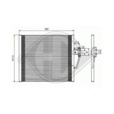 Ψυγείο A/C (Εξωτερικό) BMW 5 Series 2000 - 2003 ( E39 F/L ) 058206410