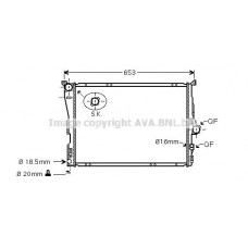 Ψυγείο Νερού BMW X3 2007 - 2011 ( Ε83 F/L ) 059406300