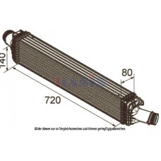 Ψυγείο Intercooler AUDI A5 2007 - 2011 ( 8T ) 060906210