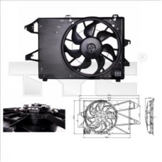 Βεντιλατέρ Νερού FORD MONDEO 2003 - 2007 ( Mk3b ) 061906450