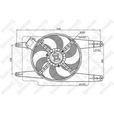 Βεντιλατέρ Νερού ALFA ROMEO 156 1997 - 2003 ( 932 ) 064406450