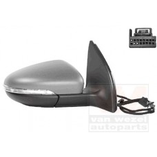 Καθρέπτης Ηλεκτρικός Θερμαινόμενος Ηλεκτρικά Ανακλινόμενος Βαφόμενος Με Φλας VW GOLF 2008 - 2013 ( Mk6 ) Δεξιά 066007501