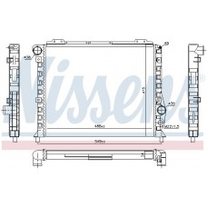 Ψυγείο Νερού ALFA ROMEO 164 1987 - 1992 ( 164 ) 066206310
