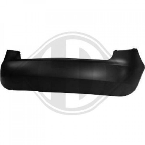 Προφυλακτήρας Βαφόμενος SKODA FABIA 2007 - 2011 Πίσω 066603395