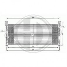 Ψυγείο A/C (Εξωτερικό) TOYOTA RAV-4 1994 - 1997 ( XA10 ) 068106400