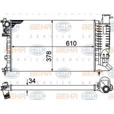 Ψυγείο Νερού CITROEN ZX 1991 - 1994 ( N2 ) 070806320