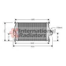Ψυγείο Intercooler CITROEN XANTIA 1995 - 1998 ( X1 ) 071606210