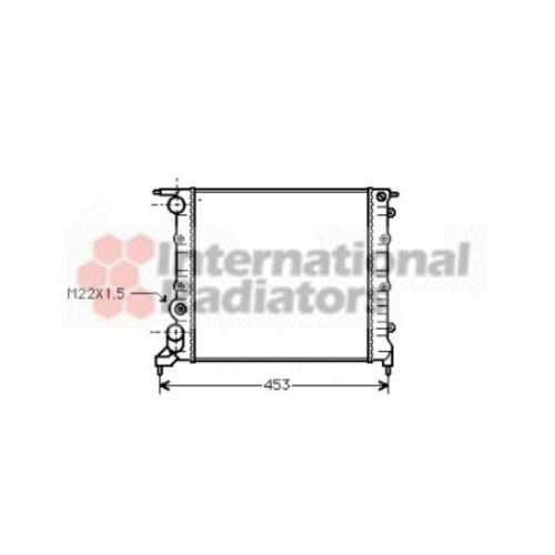 Ψυγείο Νερού RENAULT CLIO 1990 - 1994 VALEO 073606365 Ψυγείο Νερού RENAULT CLIO 1990 - 1994 VALEO 073606365