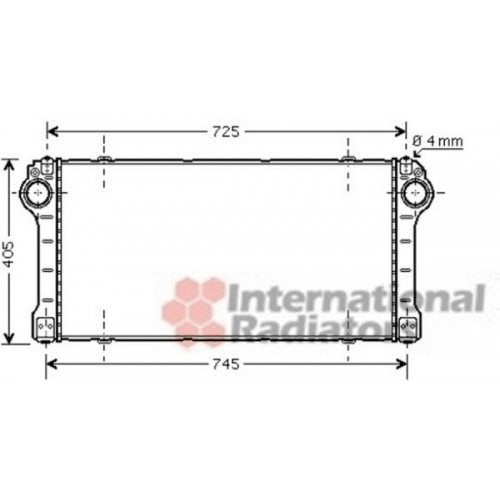 Ψυγείο Intercooler TOYOTA AURIS 2007 - 2010 ( E150 ) 074606220