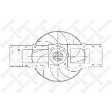 Βεντιλατέρ Νερού RENAULT CLIO 1994 - 1996 074906440