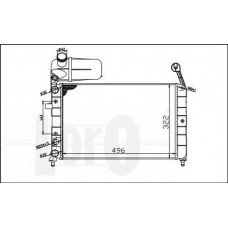Ψυγείο Νερού LANCIA DEDRA 1989 - 1994 ( 835 ) 081506310