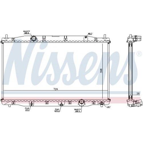 Ψυγείο Νερού HONDA CRV 2007 - 2009 ( RE ) 082606320