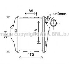 Ψυγείο Intercooler SMART FORTWO 2007 - 2011 ( 451 ) BEHR 086506200