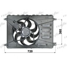Βεντιλατέρ Νερού FORD S-MAX 2006 - 2010 095206440