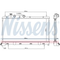 Ψυγείο Νερού SUBARU IMPREZA 2008 - 2014 095906330