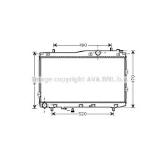 Ψυγείο Νερού KIA CERATO 2004 - 2009 ( LD ) 097006330