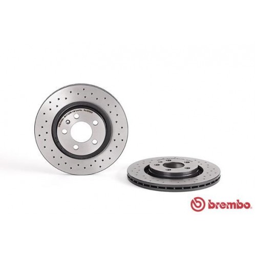 Δισκόπλακες VW NEW BEETLE 2005 - 2011 ( 9C1 ) BREMBO 09.7012.1X