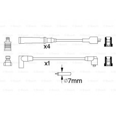 Μπουζοκαλώδιο / Εξαρτήματα Σύνδεσης BOSCH 0 986 356 890
