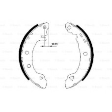 Θερμουίτ/Σιαγώνα FIAT BRAVA 1995 - 2003 ( 182 ) BOSCH 0 986 487 295