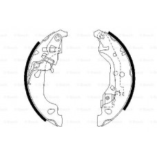 Θερμουίτ/Σιαγώνα FIAT PUNTO 2003 - 2011 ( 188 ) BOSCH 0 986 487 597