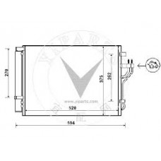 Ψυγείο A/C (Εξωτερικό) HYUNDAI ix35 TUCSON 2010 - 2013 ( LM ) 365006410