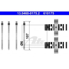 Αξεσουάρ/εξαρτήματα Δισκόφρενο ALFA ROMEO MITO 2008 - 2013 ATE 13.0460-0175.2