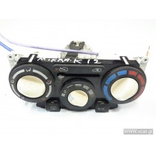 Χειριστήριο Καλοριφέρ-Κλιμα-A/C NISSAN MICRA 2003 - 2005 ( K12 ) 27520AX701