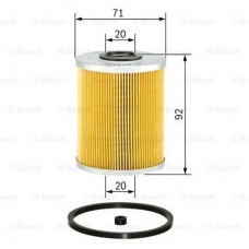 Φίλτρο καυσίμων OPEL CORSA 2000 - 2004 ( C ) BOSCH 1 457 429 656