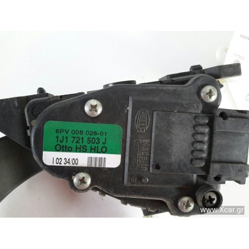 Πετάλ Γκαζιού VW GOLF 1998 - 2004 ( Mk4 ) HELLA 1J1721503J