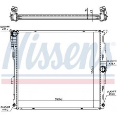 Ψυγείο Νερού BMW X3 2014 - 2017 ( F25 ) 153106320