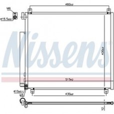 ΨΥΓΕΙΟ A/C 1.2 ΒΕΝΖΙΝΗ (500x430x12) SUZUKI IGNIS 2016 - 799006400