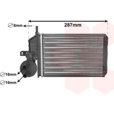 Ψυγείο Καλοριφέρ FIAT SEICENTO 2001 - 2006 ( 187 ) VAN WEZEL 17006259