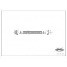 Μαρκούτσια Φρενων PEUGEOT 205 1983 - 1992 ( 741 ) CORTECO 19018136