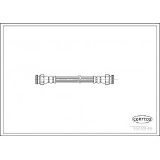 Μαρκούτσια Φρενων FIAT PANDA 2003 - 2009 ( 169 ) CORTECO 19018149