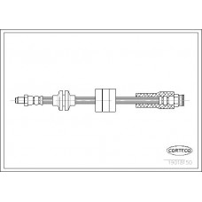 Μαρκούτσια Φρενων FIAT CINQUECENTO 1992 - 1998 ( 170 ) CORTECO 19018150