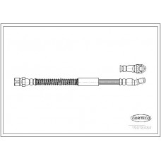 Μαρκούτσια Φρενων LADA NIVA 1995 - 2004 ( 2121 ) CORTECO 19018484