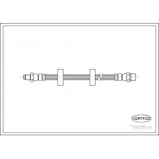 Μαρκούτσια Φρενων AUDI 100 1982 - 1991 ( 44 ) ( 44Q ) ( C3 ) CORTECO 19018505