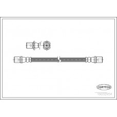 Μαρκούτσια Φρενων CORTECO 19032954