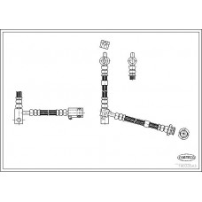 Μαρκούτσια Φρενων NISSAN PRIMERA 2002 - 2007 ( P12 ) CORTECO 19033543