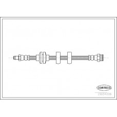 Μαρκούτσια Φρενων FIAT DOBLO 2001 - 2005 ( 119 ) Combi CORTECO 19034338