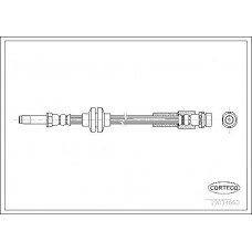 Μαρκούτσια Φρενων FORD FOCUS C-MAX 2003 - 2006 ( Mk1a )( C214 ) CORTECO 19034663