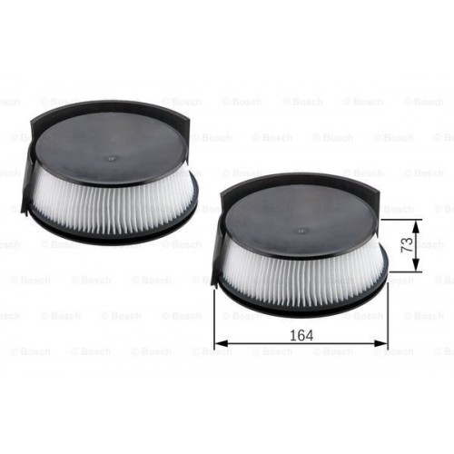 Φίλτρο αέρα εσωτερικού χώρου BMW 3 Series 1990 - 1995 ( E36 ) BOSCH 1 987 432 104