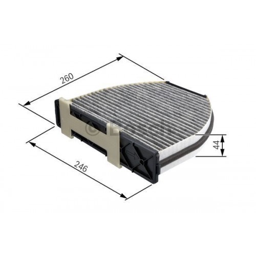 Φίλτρο αέρα εσωτερικού χώρου BOSCH 1 Φίλτρο αέρα εσωτερικού χώρου BOSCH 1