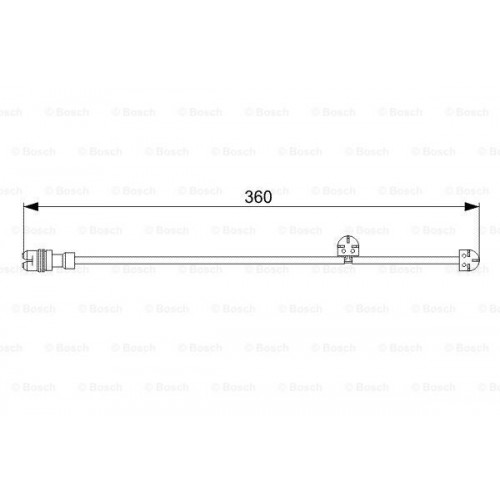 Τακάκια Σετ PORSCHE BOXSTER 2005 - 2009 ( 987 ) BOSCH 1 987 473 023
