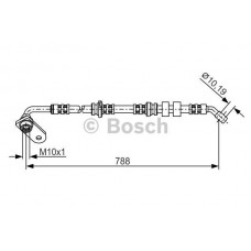 Μαρκούτσια Φρενων SUZUKI GRAND VITARA 1999 - 2001 ( SQ ) BOSCH 1 987 476 935