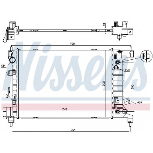Ψυγείο Νερού CHEVROLET-DAEWOO AVEO 2011 - 237006310