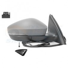 Καθρέπτης Ηλεκτρικός Θερμαινόμενος Ηλεκτρικά Ανακλινόμενος Βαφόμενος Φως Ασφαλείας SKODA OCTAVIA 2016 - ( 6 ) (F/L) 751107481